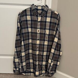 L.L. Bean Scotch Plaid Flannel